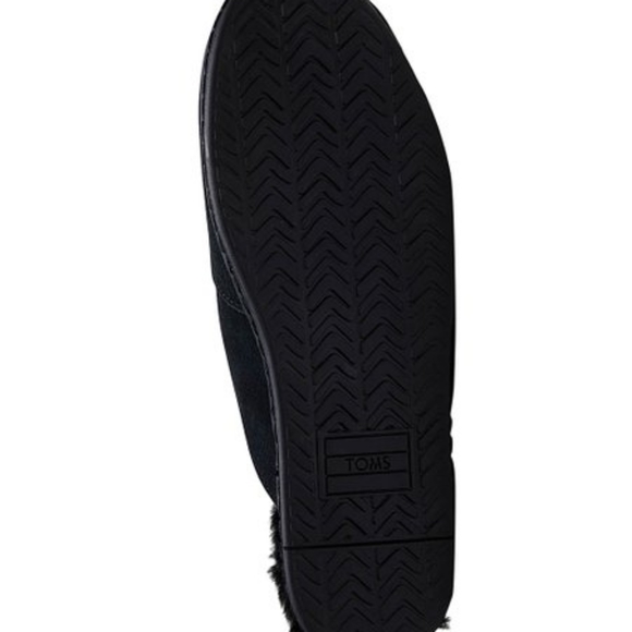 TOMS Nova Leather Wrap black Suede Mule/Slide women's - Picture 4 of 4